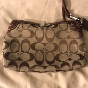 Coach wristlet